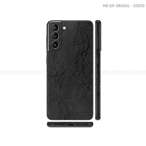Dán Skin Galaxy S21 Series Vân Cocoon Black | CO070