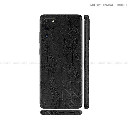 Dán Skin Galaxy S20 Series Vân Cocoon Black | CO070