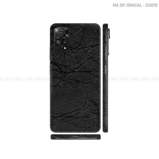 Dán Skin Xiaomi Redmi Note 11 Series Màu Vân Đá Đen | CO070