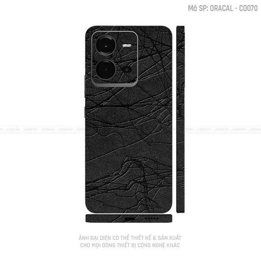 Dán Skin Vivo V Series Vân Cocoon Black | CO070