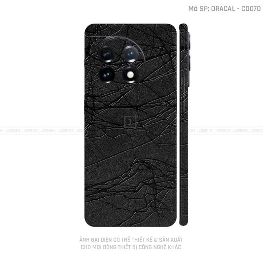 Dán Skin Oneplus 12 Series Vân Cocoon Black | CO070