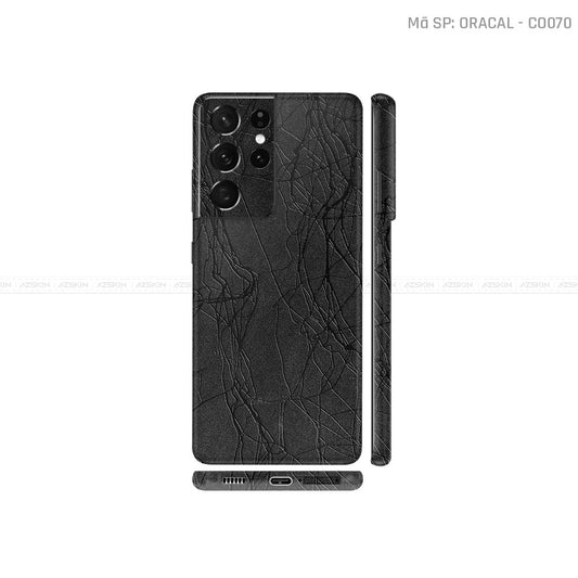 Dán Skin Galaxy S21 Series Vân Cocoon Black | CO070
