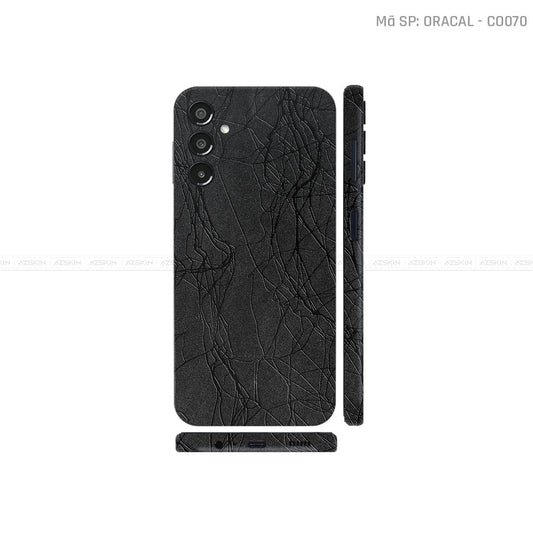 Dán Skin 3M/ Oracal Galaxy A Series Vân Cocoon Black | CO070