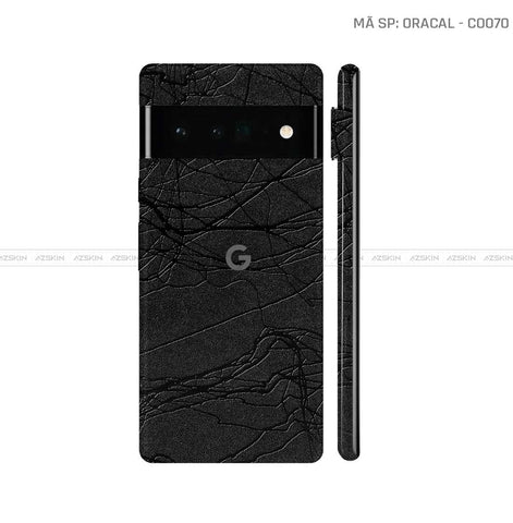 Dán Skin Google Pixel 6 Series Vân Cocoon Black | CO070