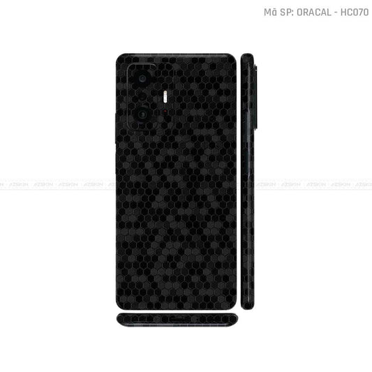 Dán Skin Xiaomi 11 Series Màu Tổ Ong Đen Oracal | HC070