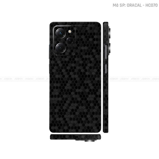 Dán Skin POCO Series Màu Đen Tổ Ong | HC070