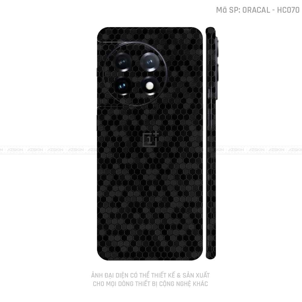 Dán Skin Oneplus 11 Series Vân Cocoon Black | CO070