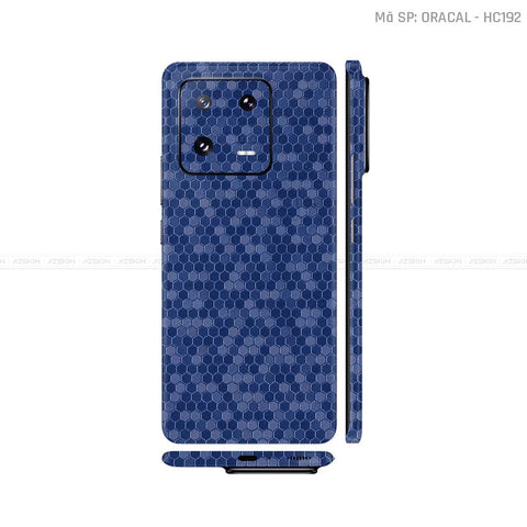 Dán Skin Xiaomi 13 Series Màu Tổ Ong Xanh | HC192