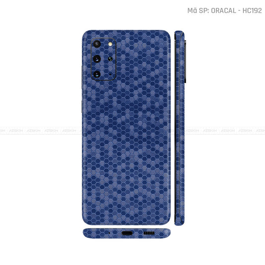 Dán Skin Galaxy S20 Series Vân Tổ Ong Xanh | HC192