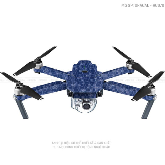 Dán Skin Flycam Màu Xanh Tổ Ong | HC192