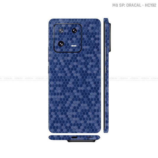 Dán Skin Xiaomi 14 Series Màu Tổ Ong Xanh | HC192