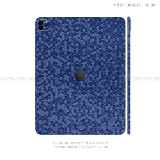 Dán Skin IPad Air Series Vân Tổ Ong Xanh | HC192
