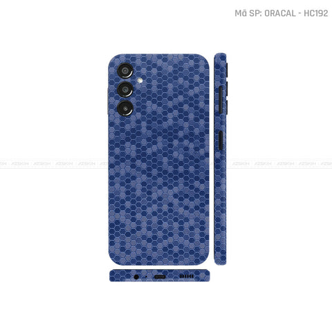 Dán Skin 3M/ Oracal Galaxy A Series Vân Tổ Ong Xanh | HC192