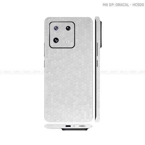 Dán Skin Xiaomi 13 Series Màu Tổ Ong Bạc | HC930