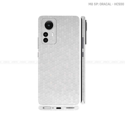 Dán Skin Xiaomi 12 Series Màu Tổ Ong Bạc | HC930