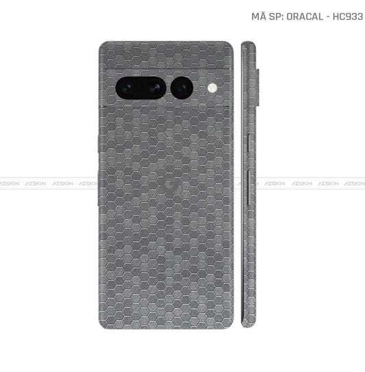 Dán Skin Google Pixel 8 Series Vân Tổ Ong Xám | HC933