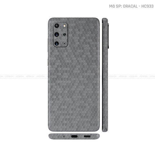 Dán Skin Galaxy S20 Series Vân Tổ Ong Xám | HC933