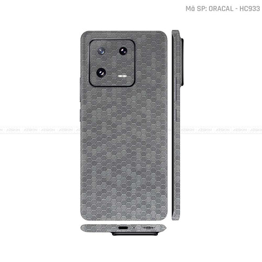 Dán Skin Xiaomi 14 Series Màu Tổ Ong Xám | HC933