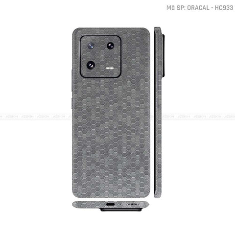 Dán Skin Xiaomi 14 Series Màu Tổ Ong Xám | HC933