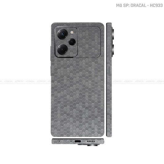 Dán Skin POCO Series Màu Xám Tổ Ong | HC933