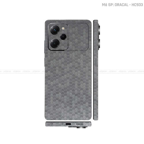 Dán Skin POCO Series Màu Xám Tổ Ong | HC933