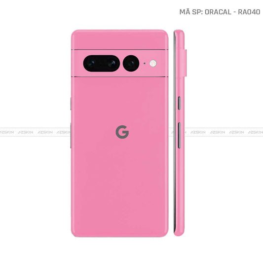 Dán Skin Google Pixel 8 Series Màu Hồng Nhám | VN06