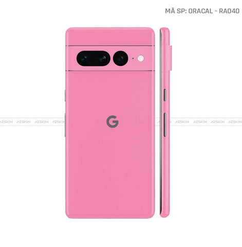 Dán Skin Google Pixel 8 Series Màu Hồng Nhám | VN06