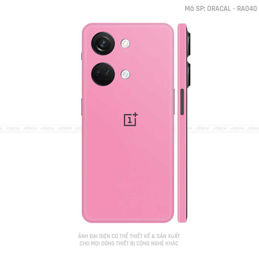 Dán Skin Oneplus Nord Series Màu Hồng Nhám | VN06
