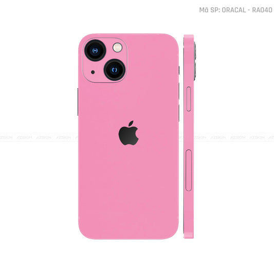 Dán Skin IPhone 13 Series Màu Hồng