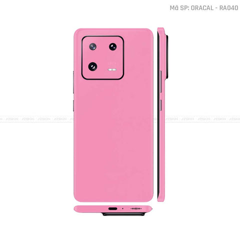 Dán Skin Xiaomi 13 Series Màu Hồng | RA040