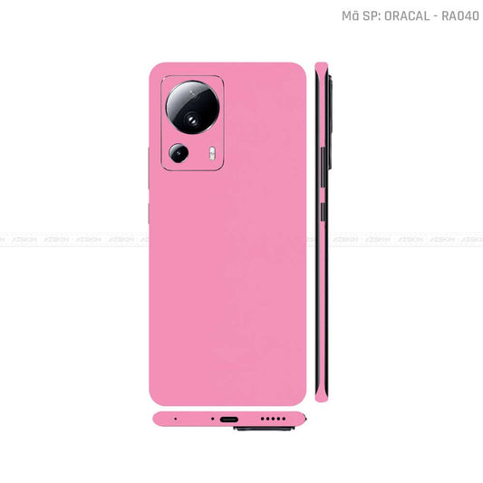 Dán Skin Xiaomi 13 Series Màu Hồng | RA040