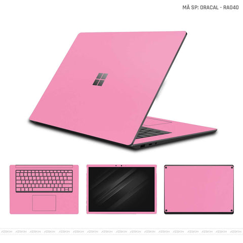 Dán Skin Laptop Surface Đổi Màu Hồng | RA040