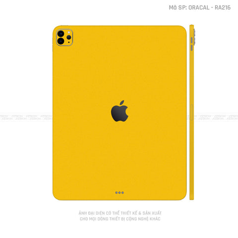 Dán Skin IPad Pro Series Đổi Màu Vàng Vinyl
