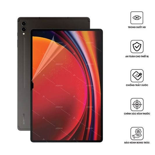 Miếng Dán Màn Hình Galaxy Tab S9 Series - Màn Trong Suốt Pet HD
