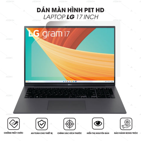 Miếng Dán Màn Hình Laptop LG Gram 17 Inch