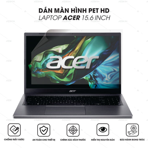 Miếng Dán Màn Hình Laptop Acer 15.6 Inch