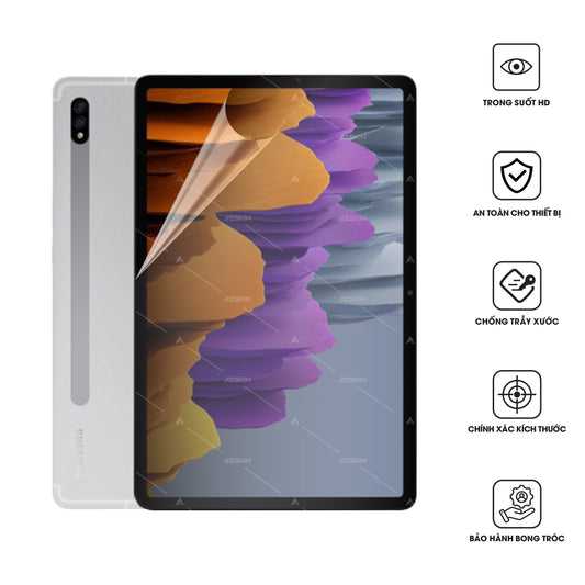 Miếng Dán Màn Hình Galaxy Tab S7 Series - Màn Trong Suốt Pet HD