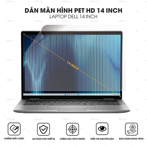 Miếng Dán Màn Hình Laptop Dell 14 Inch