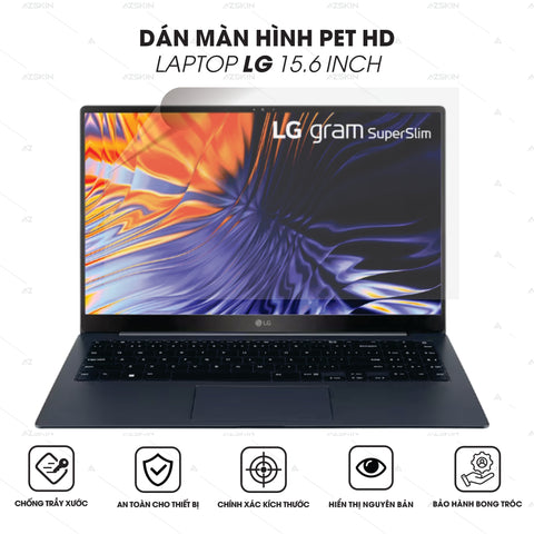 Miếng Dán Màn Hình Laptop LG 15 Inch | 15.6 Inch