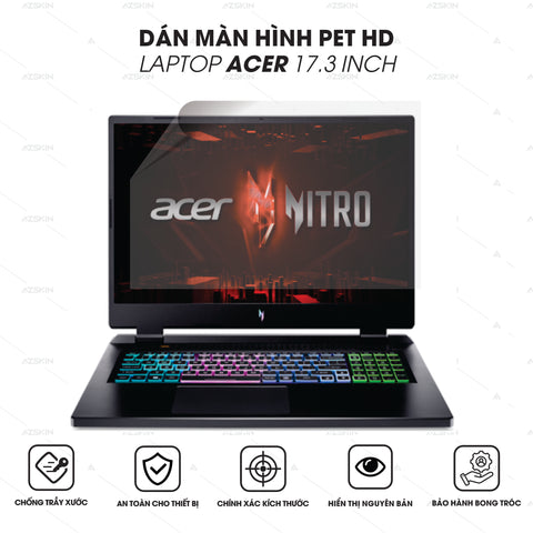 Miếng Dán Màn Hình Laptop Acer 17.3 Inch