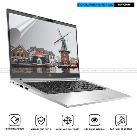 Miếng dán chống xước màn hình laptop HP chất liệu PET HD