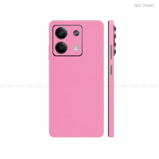 Dán Skin Điện Thoại Xiaomi Redmi 13 Series Màu Hồng Cánh Sen | RA040