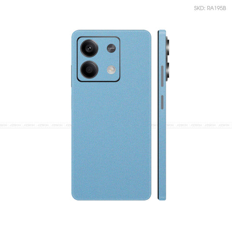 Dán Skin Điện Thoại Xiaomi Redmi 13 Series Màu Xanh | RA195B