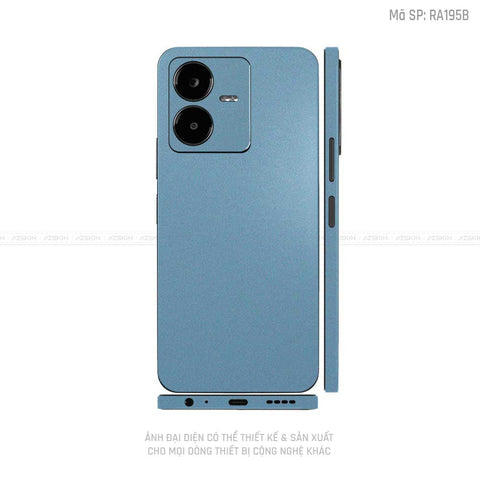 Dán Skin Vivo Y Series Màu Xanh Serria Blue | VN14