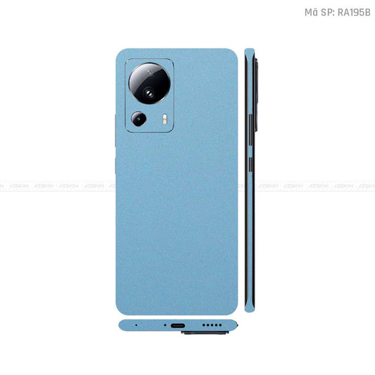 Dán Skin Xiaomi 13 Series Màu Xanh Ngọc | RA195B