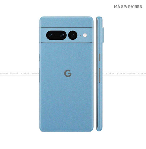 Dán Skin Google Pixel 8 Series Chuyển Màu Xanh Serria Blue | RA195B