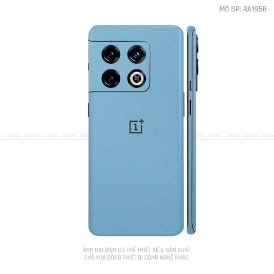 Dán Skin Oneplus 10 Series Màu Xanh Serria Blue | Ra195B