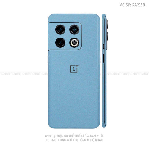 Dán Skin Oneplus 10 Series Màu Xanh Serria Blue | Ra195B