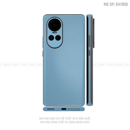 Dán Skin Điện Thoại OPPO Reno Series Màu  Xanh Serria Blue | VN14