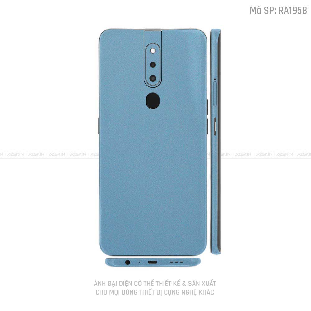 Miếng Dán Skin Điện Thoại OPPO F Series Màu Xanh Serria Blue | VN14
